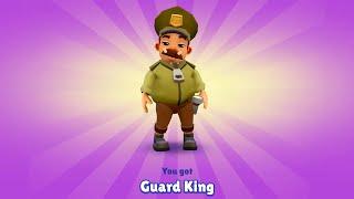 Subway Surfers Classic - Guard King New Character Update All Characters Unlocked All Boards Gameplay