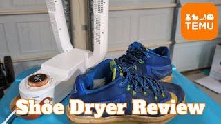 Testing a Temu Shoe Dryer