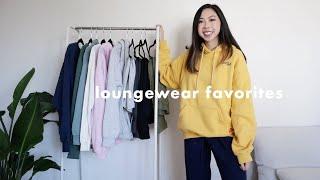 THE LOUNGEWEAR IVE BEEN LIVING IN  loungewear favorites from uniqlo aritzia hanes zara + more