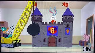 Tiny Toons Looniversity-Buster and Plucky fight over Top of Bunk BedClip