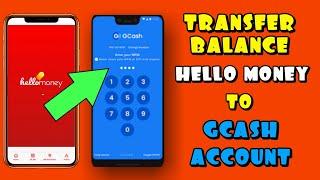 HOW TO TRANSFER FUNDS FROM HELLO MONEY TO GCASH ACCOUNT  HELLO MONEY TO GCASH 2023