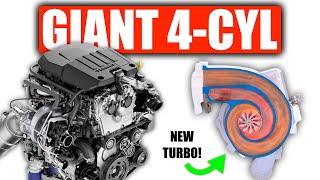 Cadillac’s Giant 4-Cylinder Engine Has A New Dual Volute Turbo