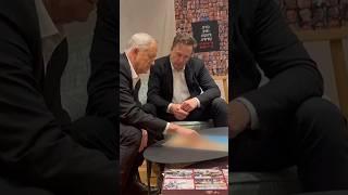 Elon Musk Meets Israeli War Cabinet Minister Benny Gantz in Jerusalem