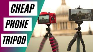 BEST BUDGET PHONE TRIPOD UNDER $20 - Smartphone Tripod Mount