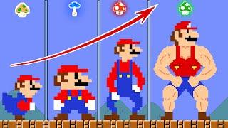 Evolution Mario Growing Up Team Mario Musculars Nood vs Pro vs Hacker vs Muscle  2TB STORY GAME