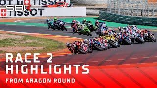 HIGHLIGHTS from Race 2 at Aragon   2024 #AragonWorldSBK 