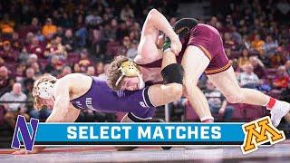 Select Matches Northwestern at Minnesota  Big Ten Wrestling  Feb. 4 2024