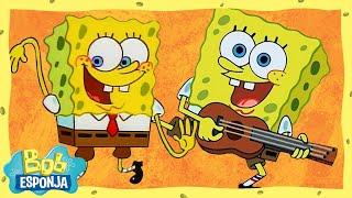 Top 13 Las Canciones de la Historia de Bob Esponja  Bob Esponja en Español