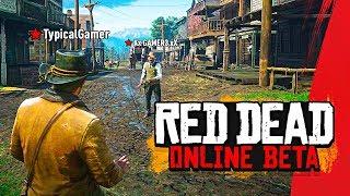 Red Dead Redemption 2 Online BETA Multiplayer Gameplay LIVE Red Dead Online Gameplay