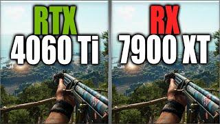 RTX 4060 Ti vs RX 7900 XT Benchmarks - Tested 20 Games