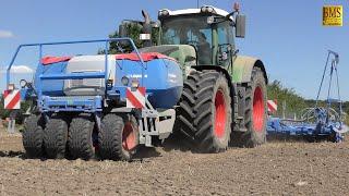Traktor Fendt 939 & LEMKEN Drillmaschine Frühjahrsbestellung biologische Landwirtschaft agriculture