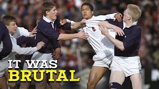 Rugbys Most Violent Match of ALL TIME  Scotland vs England 1990