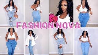 Fashion Nova Jean Try On Haul 2022 With Sizing Details- Jeans Plus- Size Curvy  CRYSTAL CHANEL