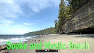 Sooke BC - Mystic Beach and Waterfalls Hike - Is it worth it?  4K Insta360 X3