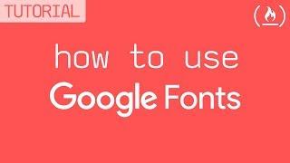 Google Fonts Tutorial Add custom fonts to your website