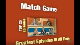 Match Game Marathon Top 25 Best Episodes Of All Time