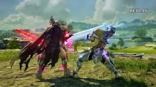 Soul Calibur 6 - Nightmare vs Siegfried Gameplay 1080p 60fps