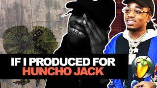 MAKING A FIRE BEAT FOR HUNCHO JACK JACK HUNCHO TRAVIS SCOTT x QUAVO ALBUM  FL Studio Beatmaking