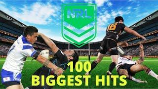 100 Biggest Hits Of All Time NRL - GGOA Clips #4