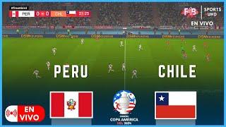 PERU VS CHILE  EN VIVO  CONMEBOL COPA AMÉRICA 2024  SIMULACIÓN Y PUNTUACIÓN EN VIVO #copaamerica