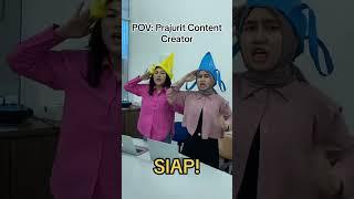 Real of prajurit Content Creator #edigy #fypシ #viral #jokes #kocak #ngakak #pekerja #contentcreator