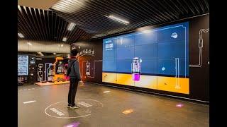 Food & Beverage Nescafes interactive DOOH game at Shanghai metro station   STDecaux