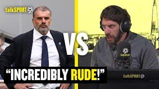 Andy Goldstein SLAMS Ange Postecoglous ARROGANCE In RUDE Post-Match Interview 