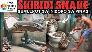 Ahas at Bayawak Nakita sa Inidoro? Wild Animals found in toilet bathroom.