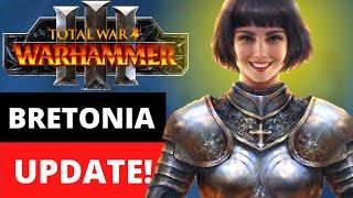 Update 3.1 ist größer als gedacht KI-Verbesserungen & Bretonia-Update  Total War Warhammer 3 News