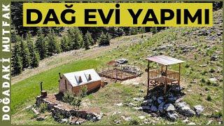 Dört Mevsimde Dağ Evi Yapımı  Başlangıçtan Bitişe Tek Videoda