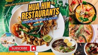 The Hidden Gems of Hua Hin Must-Try Restaurants