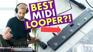 AMAZING MIDI CONTROLLER  PEDAL FOR LOOPING PERFORMANCES IN ABLETON LIVE  Full Performance Tutorial