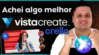  ME SURPREENDI Conheça o Novo VistaCreat Crello Será Que é Melhor Que o Canva? Tutorial Básico