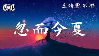 忽而今夏 Live - 王靖雯不胖 【可是你还记得吗 那年盛夏】（动感歌词pīn yīn gē cí）