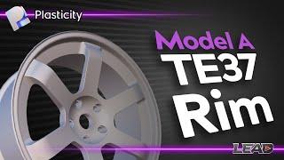 How to Model a Rim in Plasticity  Modeling a TE37