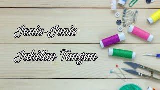 JENIS-JENIS JAHITAN TANGAN