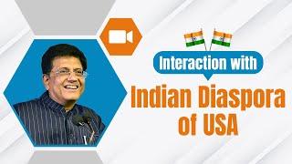 Interaction with Indian Diaspora of USA