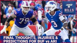 Buffalo Bills vs Arizona Cardinals Damar Hamlin starting Spencer Brown extension & predictions