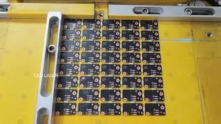 Laser marking of PCB circuit boards