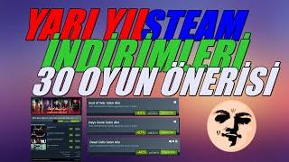 STEAM YARI YIL İNDİRİMİ 30 OYUN ÖNERİSİ 