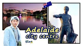 《旅遊VLOG》#澳洲 全球第三宜居的城市. 漫步阿德萊德 Adelaide CBD *EN CC*