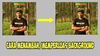 Cara MenambahMemperluas Background Menggunakan Picsay Pro