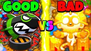 EPIC LATE GAME - Using Bomb Shooters Vs. True Sun God Bloons TD Battles 2