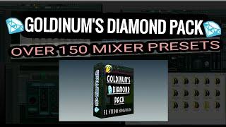 FL Studio Mixer Presets Goldinums Diamond Pack