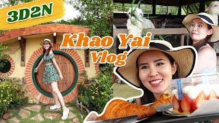 3d2n khao yai thailand vlog cafe hopping alpaca farm hobbit house etc