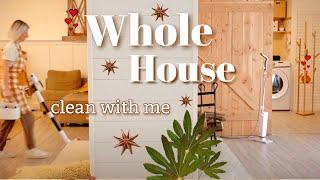 WHOLE HOUSE CLEAN WITH ME  FALL CLEANING ROUTINE   PART I  HOMEMAKING IN THE FALL