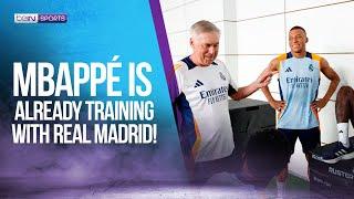 The image many Madridistas have been waiting for  Mbappé has already trained with his teammates