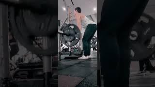 Back workout motivation. Tilt thrust with a barbell #shorts #music #sports #motivation