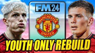 I Rebuilt Manchester United on FM24 and DOMINATED Football with YOUTH ONLY