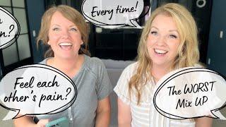 25 Funny Questions Twins get Asked with my twin Diana